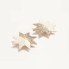 Pas Plus Ohrringe aus Metall, Emaille und Swarovski®-Kristallen