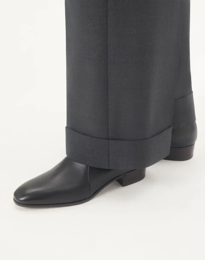 Pat Ankle Boot aus Ziegenleder