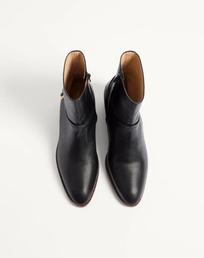 Pat Ankle Boot aus Ziegenleder