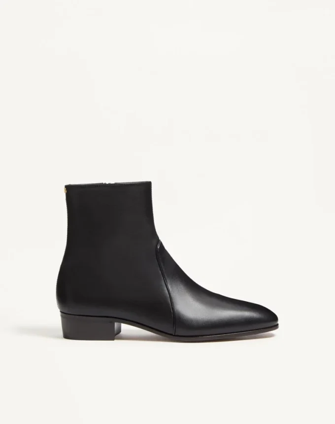 Pat Ankle Boot aus Ziegenleder