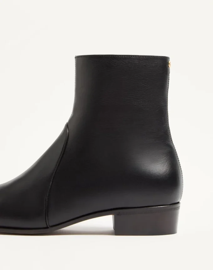 Pat Ankle Boot aus Ziegenleder
