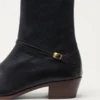 Pat Ankle Boot aus Ziegenleder