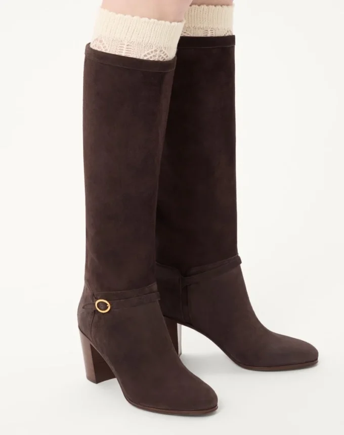 Pattie Crust Lederstiefel 75 mm Pattie Crust Lederstiefel 75 mm