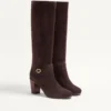 Pattie Crust Lederstiefel 75 mm Pattie Crust Lederstiefel 75 mm