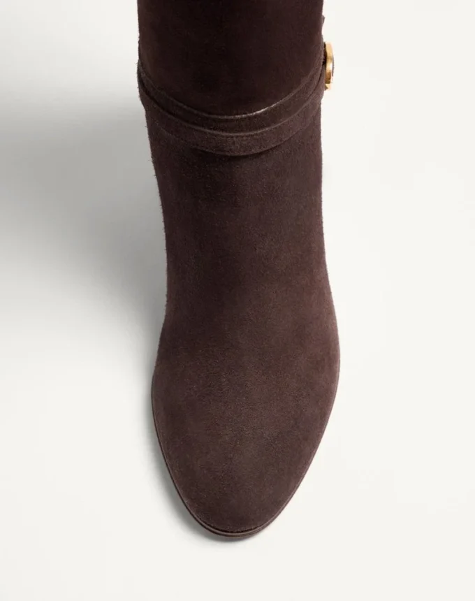 Pattie Crust Lederstiefel 75 mm Pattie Crust Lederstiefel 75 mm