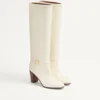 Pattie-Stiefel aus Kalbsleder 75 mm Pattie-Stiefel aus Kalbsleder 75 mm