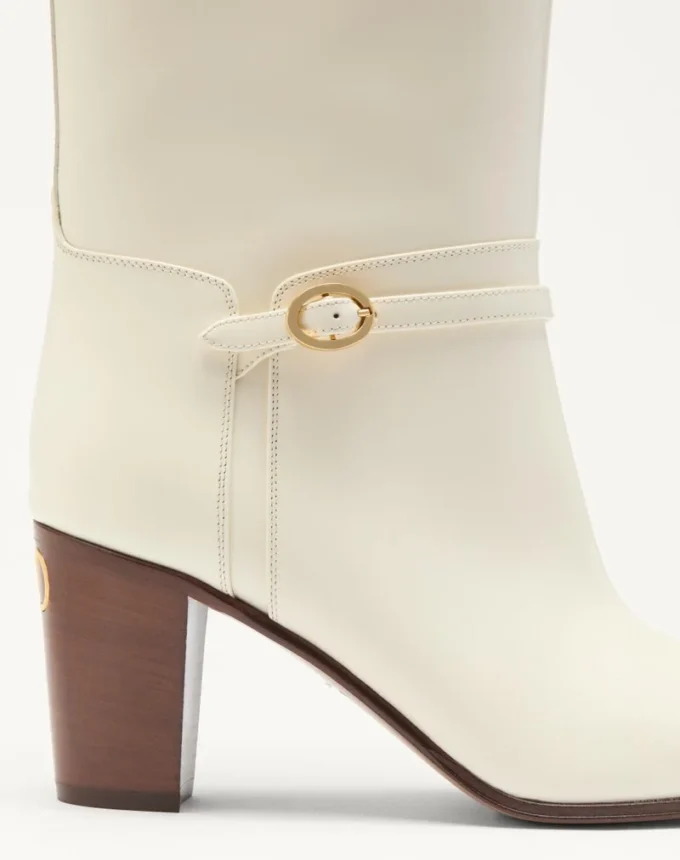 Pattie-Stiefel aus Kalbsleder 75 mm Pattie-Stiefel aus Kalbsleder 75 mm