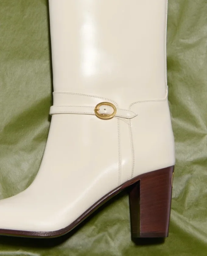 Pattie-Stiefel aus Kalbsleder 75 mm Pattie-Stiefel aus Kalbsleder 75 mm