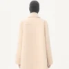 Peacoat aus drapierter Wolle Peacoat aus drapierter Wolle