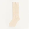 Perforierte Baumwollsocken mit Vlogo