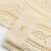Perforierte Baumwollsocken mit Vlogo