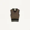 Petit Charles Jacquard-Wollweste Petit Charles Jacquard-Wollweste