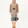 Piqué-Jacke mit Voyage Imaginaire Paisley-Print Piqué-Jacke mit Voyage Imaginaire Paisley-Print