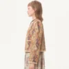 Piqué-Jacke mit Voyage Imaginaire Paisley-Print Piqué-Jacke mit Voyage Imaginaire Paisley-Print