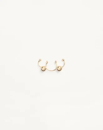 Poetique Des Gouttes Nasenring aus Metall