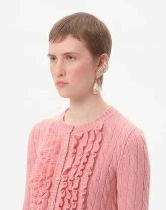 Poetique Des Gouttes Ohrringe aus Metall, Perlen und Swarovski®-Kristallen