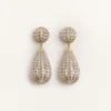 Poetique Des Gouttes Ohrringe aus Metall und Swarovski®-Kristallen