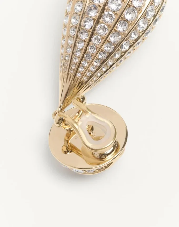 Poetique Des Gouttes Ohrringe aus Metall und Swarovski®-Kristallen