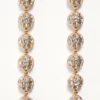 Poetiques Des Gouttes Halskette aus Metall und Swarovski®-Kristallen Poetiques Des Gouttes Halskette aus Metall und Swarovski®-Kristallen
