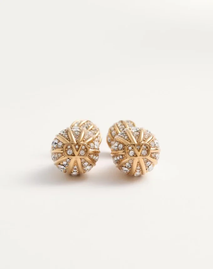 Poetiques Des Gouttes Ohrringe aus Metall und Swarovski®-Kristallen