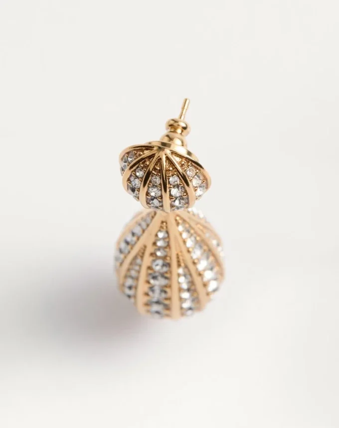 Poetiques Des Gouttes Ohrringe aus Metall und Swarovski®-Kristallen