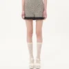 Popeline-Shorts mit Plus De Pois-Print Popeline-Shorts mit Plus De Pois-Print