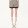 Popeline-Shorts mit Plus De Pois-Print Popeline-Shorts mit Plus De Pois-Print