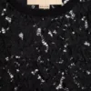 Pullover aus Spitze und Baumwolle Pullover aus Spitze und Baumwolle