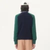 Pullover aus Wolle und Baumwolle mit Chez Valentino Jacquard-Muster Pullover aus Wolle und Baumwolle mit Chez Valentino Jacquard-Muster