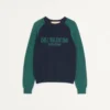 Pullover aus Wolle und Baumwolle mit Chez Valentino Jacquard-Muster Pullover aus Wolle und Baumwolle mit Chez Valentino Jacquard-Muster