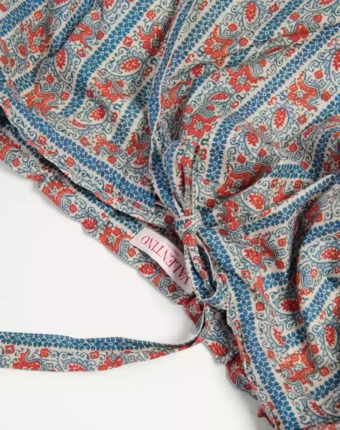 Pyjama-Hose aus Baumwoll-Musselin mit Voyage Imaginaire-Print Pyjama-Hose aus Baumwoll-Musselin mit Voyage Imaginaire-Print