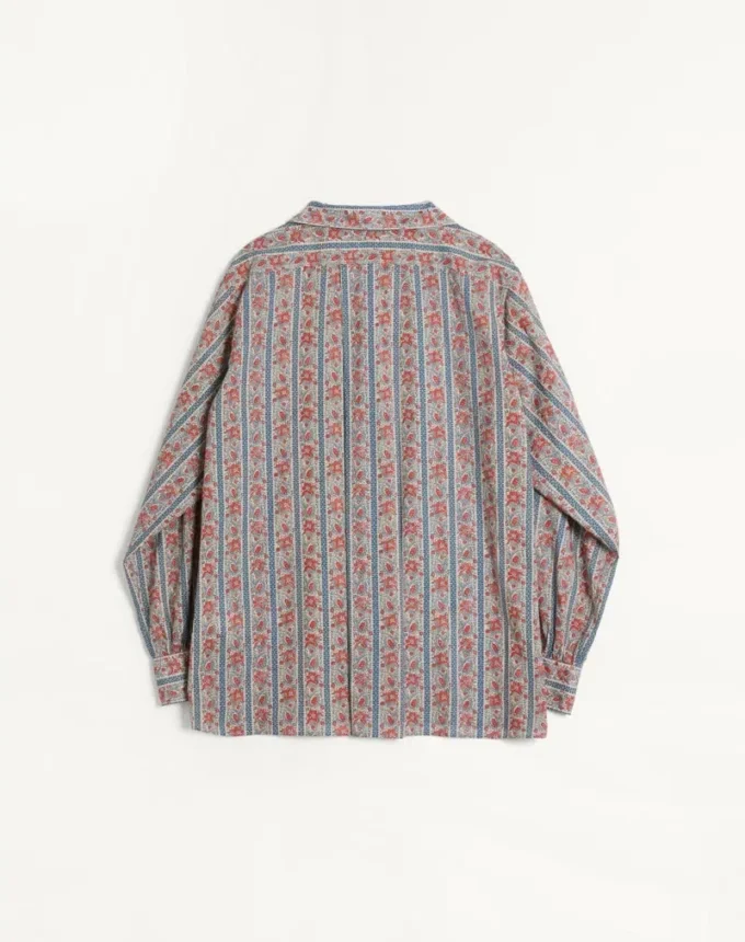 Pyjamahemd aus Baumwoll-Musselin mit Voyage Imaginaire-Print Pyjamahemd aus Baumwoll-Musselin mit Voyage Imaginaire-Print