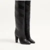 Rayons Nappa-Stiefel mit Chevron-Muster 100 mm Rayons Nappa-Stiefel mit Chevron-Muster 100 mm