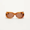 Rechteckige Acetatbrille im Stil der 70er Jahre Rechteckige Acetatbrille im Stil der 70er Jahre