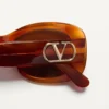 Rechteckige Acetatbrille im Stil der 70er Jahre Rechteckige Acetatbrille im Stil der 70er Jahre