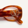 Rechteckige Acetatbrille im Stil der 70er Jahre Rechteckige Acetatbrille im Stil der 70er Jahre