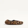 Rhytmika Ballerina aus Haarcalf mit Fauve Eclat-Print