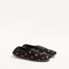 Rhytmika Slipper aus Jacquard-Stoff in Rosa