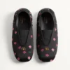 Rhytmika Slipper aus Jacquard-Stoff in Rosa