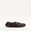 Rhytmika Slipper aus Jacquard-Stoff in Rosa