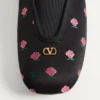 Rhytmika Slipper aus Jacquard-Stoff in Rosa