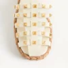 Rockstud Fishermen Kalbsleder-Sandalen 30 mm