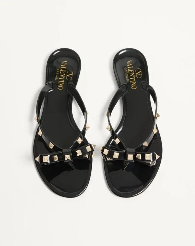 Rockstud Gummi-Slipper