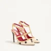 Rockstud Pumps mit Plus de Pois-Stickerei 100 mm Rockstud Pumps mit Plus de Pois-Stickerei 100 mm