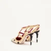Rockstud Pumps mit Plus de Pois-Stickerei 100 mm Rockstud Pumps mit Plus de Pois-Stickerei 100 mm