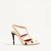 Rockstud Pumps mit Plus de Pois-Stickerei 100 mm Rockstud Pumps mit Plus de Pois-Stickerei 100 mm