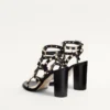 Rockstud-Sandalen mit Fesselriemchen 90 mm