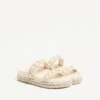 Rockstud Slide Sandale aus Kalbsleder 20 mm