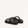 Rockstud Slide Sandale aus Kalbsleder 20 mm