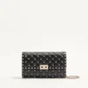 Rockstud Spike Nappa Leder Crossbody Clutch Bag Rockstud Spike Nappa Leder Crossbody Clutch Bag